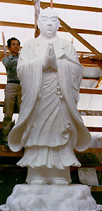 日蓮聖人（立正大師）像の制作