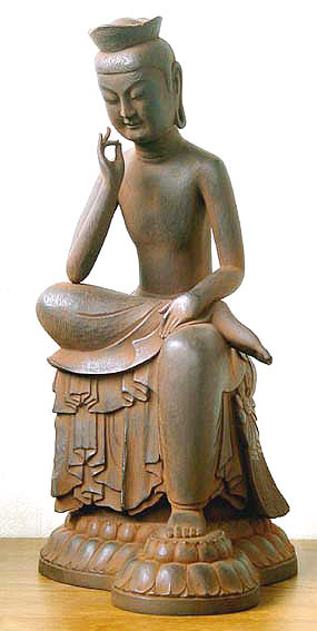 弥勒菩薩 弥勒像 仏像 - 美術品/アンティーク